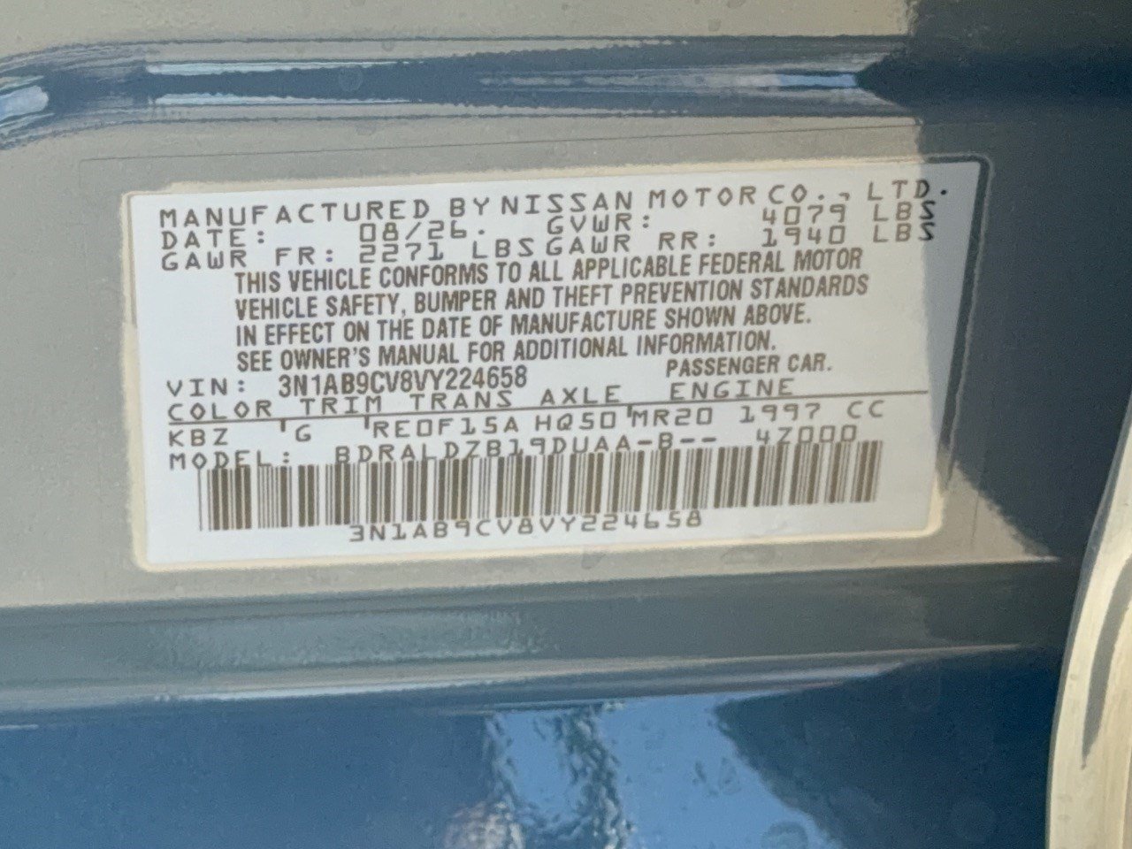 New 2027 Nissan Sentra SV FWD image 31
