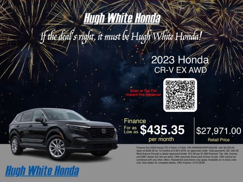 Used 2023 Honda CR-V EX image 3