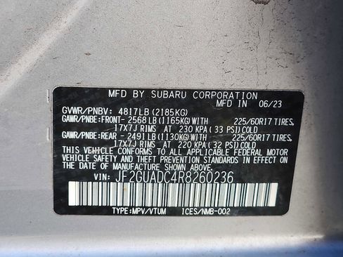 Used 2024 Subaru Crosstrek 2.0i Premium image 26