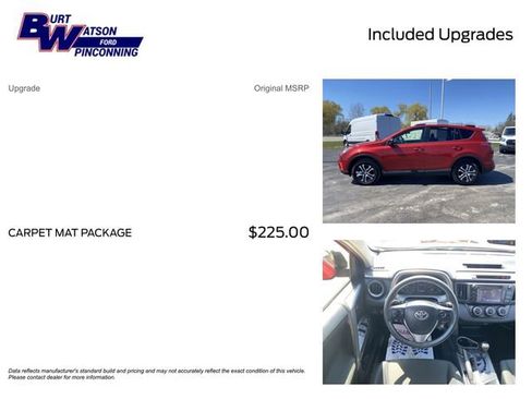 Used 2017 Toyota RAV4 LE w/ Carpet Mat Package AWD/4WD image 3