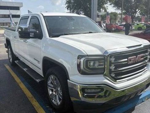 Used 2018 GMC Sierra 1500 SLT w/ Enhanced Driver Alert Package RWD image 1
