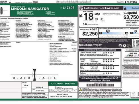 Used 2020 Lincoln Navigator L Black Label image 40