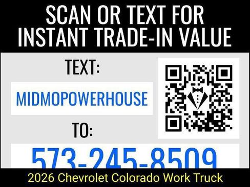 New 2026 Chevrolet Colorado W/T w/ WT Custom Package image 10