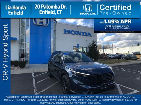 Certified 2023 Honda CR-V Sport image 1