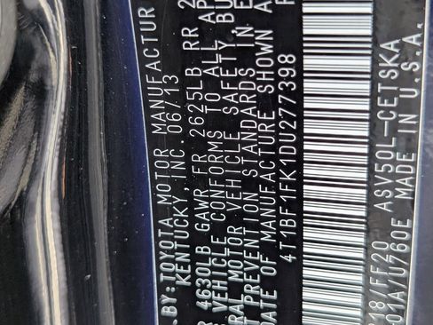Used 2013 Toyota Camry SE FWD image 22
