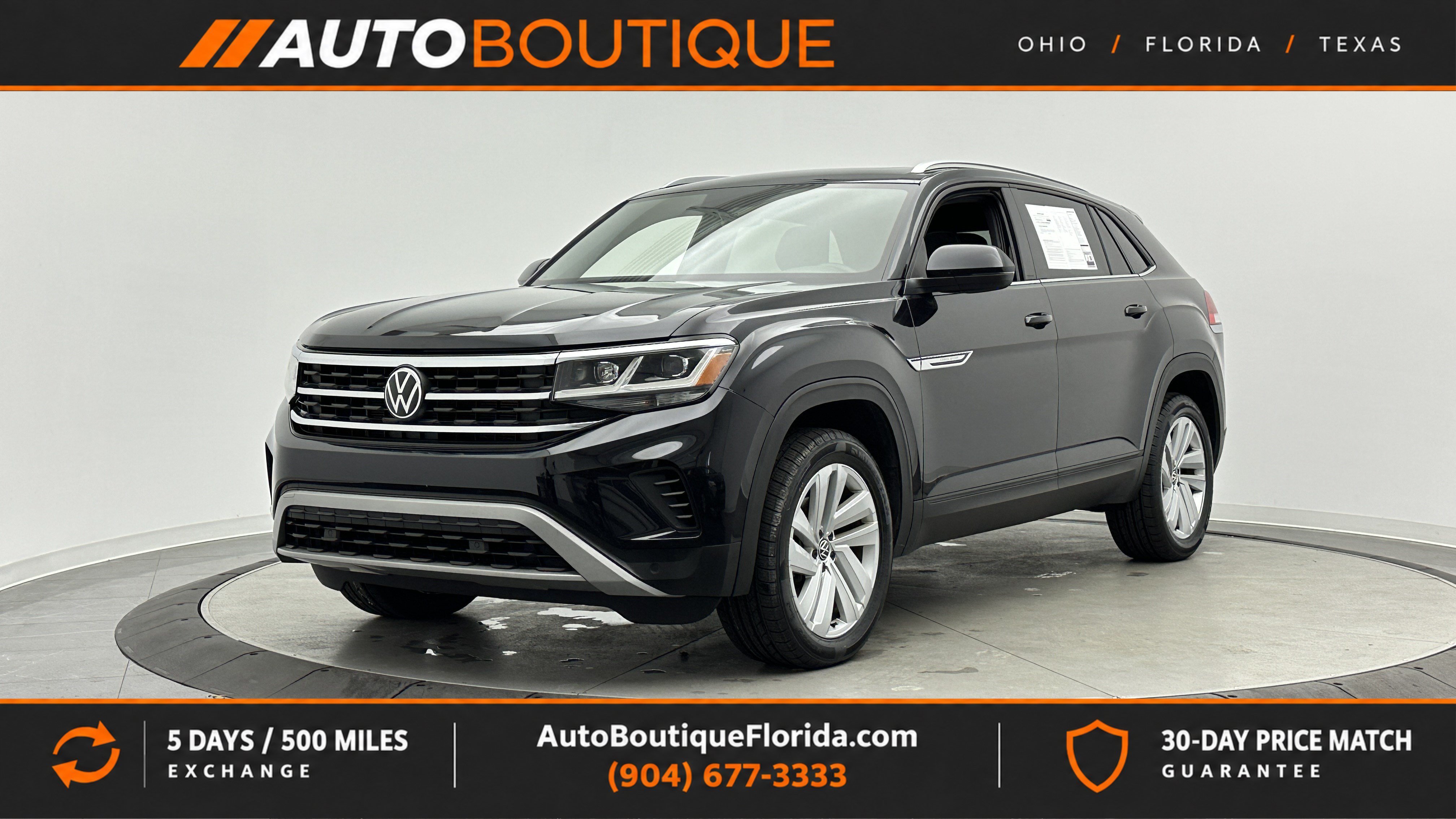 Used 2023 Volkswagen Atlas Cross Sport SE w/ Panoramic Sunroof Package FWD image 1