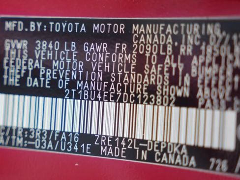 Used 2013 Toyota Corolla L FWD image 15