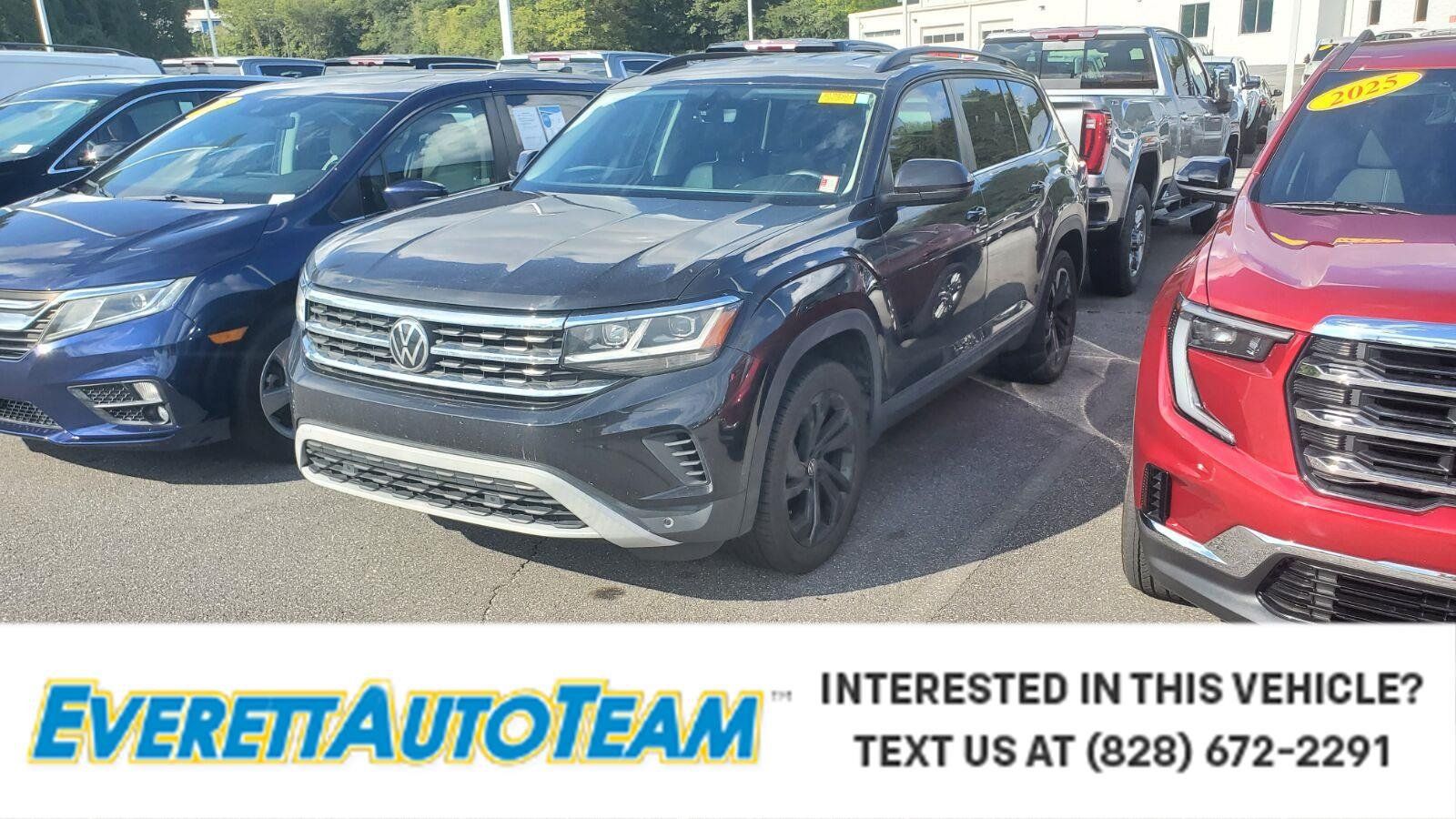 Used 2022 Volkswagen Atlas SE FWD image 1
