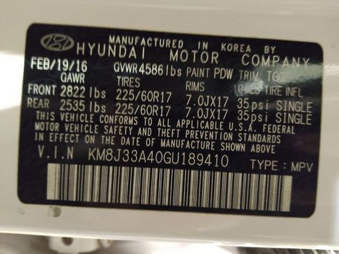 Used 2016 Hyundai Tucson SE w/ Option Group 02 image 33