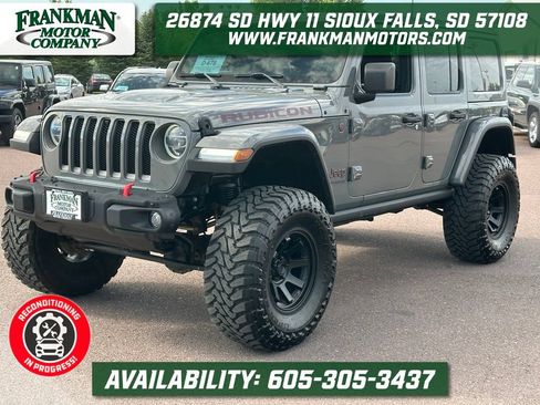 Used 2019 Jeep Wrangler Unlimited Rubicon AWD/4WD image 1
