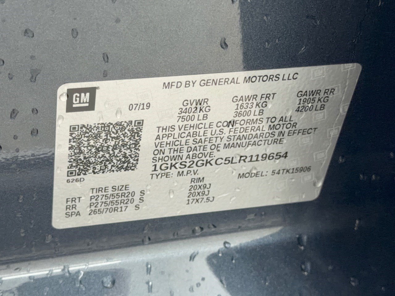 Used 2020 GMC Yukon XL SLT w/ Open Road Package AWD/4WD image 32