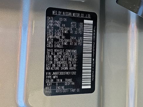 New 2026 Nissan Rogue Platinum image 19