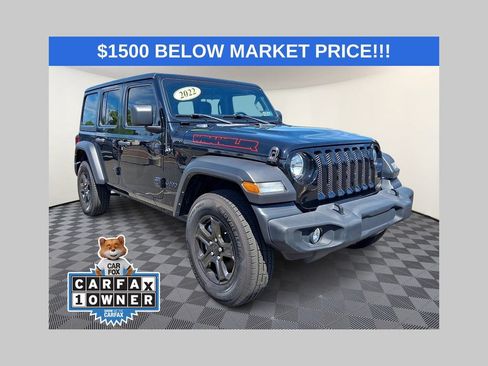 Used 2022 Jeep Wrangler Unlimited Sport AWD/4WD image 1