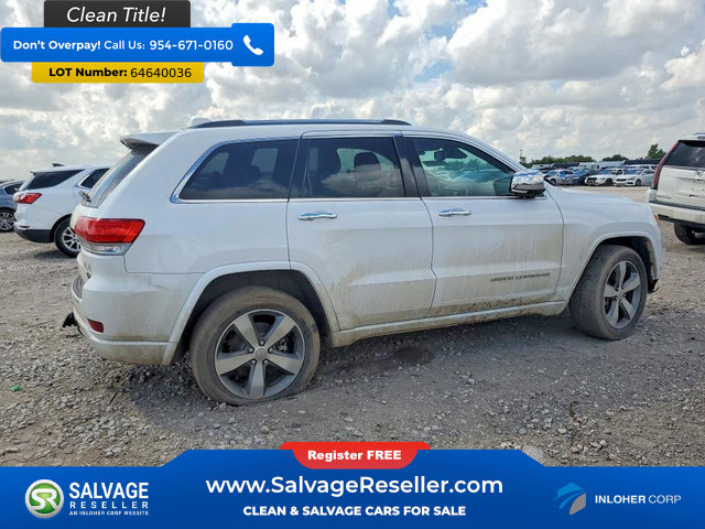 Used 2014 Jeep Grand Cherokee Overland w/ Advanced Technology Group AWD/4WD image 4