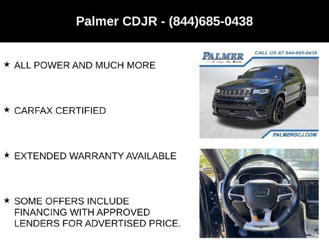 Used 2018 Jeep Grand Cherokee Trackhawk AWD/4WD image 30