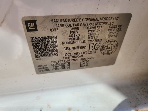 Used 2018 Chevrolet Silverado 2500 LT image 17