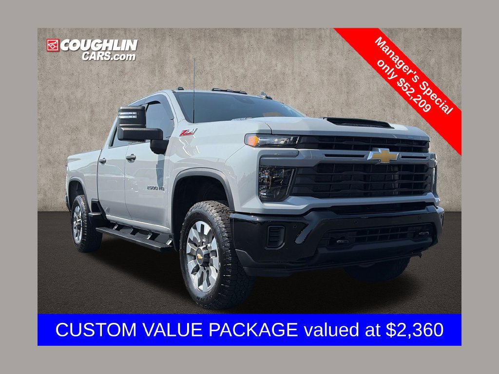 Used 2025 Chevrolet Silverado 2500 Custom w/ Custom Value Package AWD/4WD 360° Tour