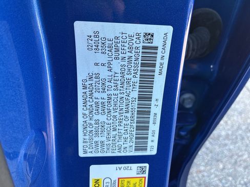 Certified 2024 Honda Civic Sport image 25