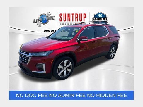 Used 2023 Chevrolet Traverse LT w/ LT Premium Package AWD/4WD image 1