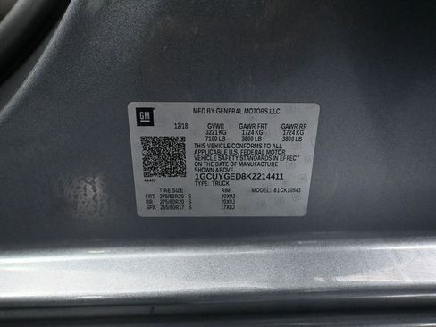 Used 2019 Chevrolet Silverado 1500 LTZ w/ LTZ Premium Package image 58