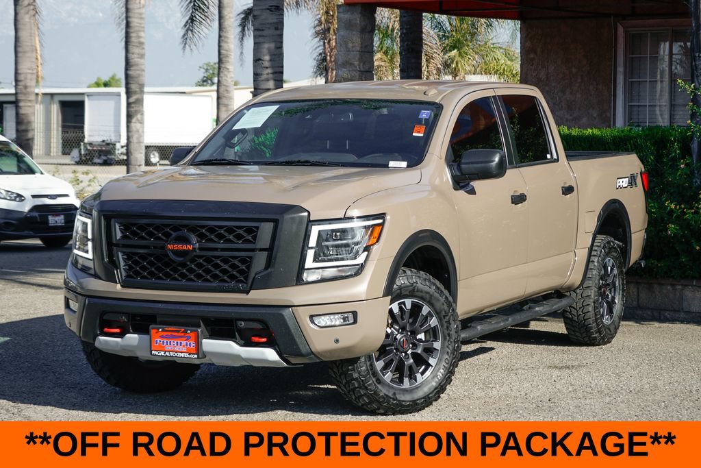 Used 2021 Nissan Titan PRO-4X w/ Pro-4x Utility Package AWD/4WD image 4
