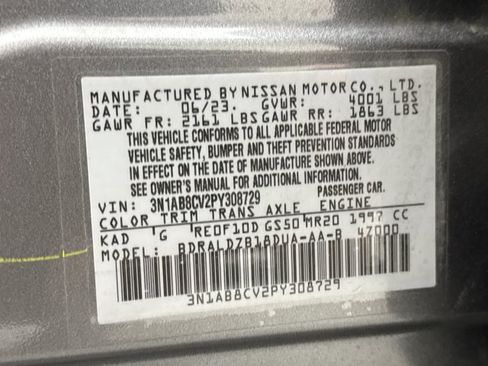 Used 2023 Nissan Sentra SV FWD image 21