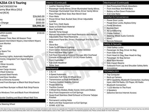 Used 2014 MAZDA CX-5 Touring image 2