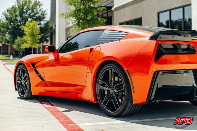 Used 2019 Chevrolet Corvette Stingray Coupe w/ Carbon Flash Badge Package RWD image 42