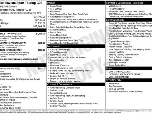 Used 2024 Buick Envista Sport Touring w/ Convenience I Package FWD image 4