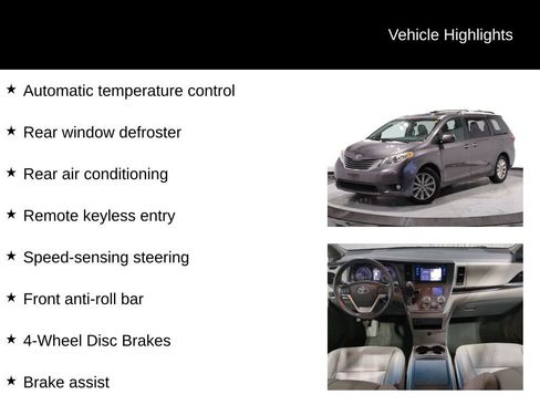 Used 2017 Toyota Sienna XLE image 6