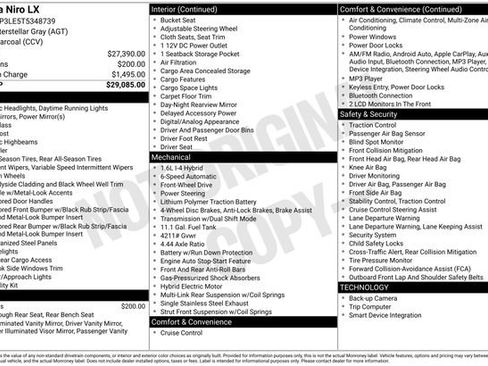 New 2026 Kia Niro LX image 9