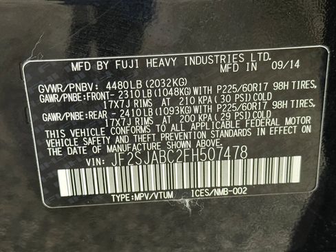 Used 2015 Subaru Forester 2.5i w/ Alloy Wheel Package image 34