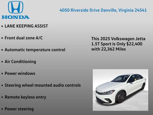 Used 2025 Volkswagen Jetta Sport FWD image 12
