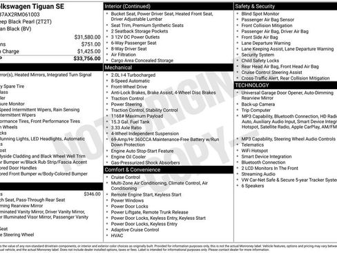 Used 2024 Volkswagen Tiguan SE FWD image 8