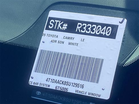 Certified 2025 Toyota Camry LE image 35