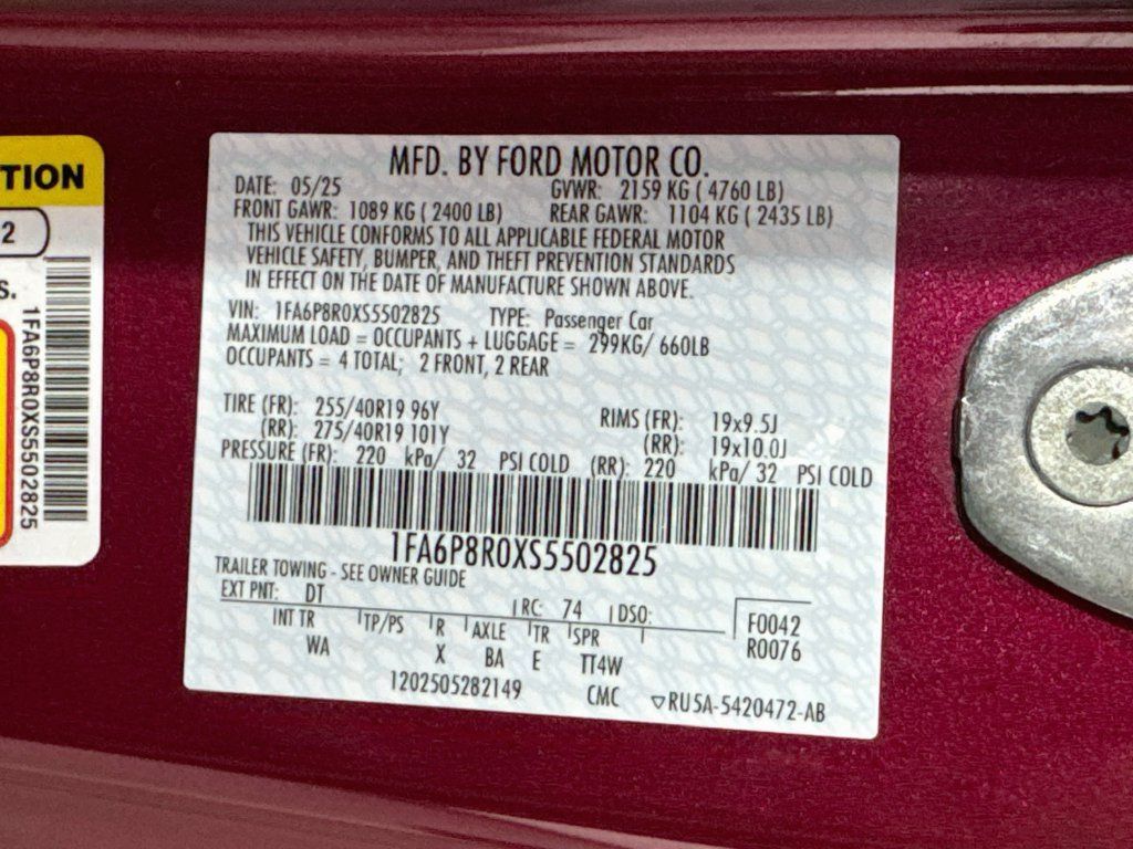 Used 2025 Ford Mustang Dark Horse RWD image 36