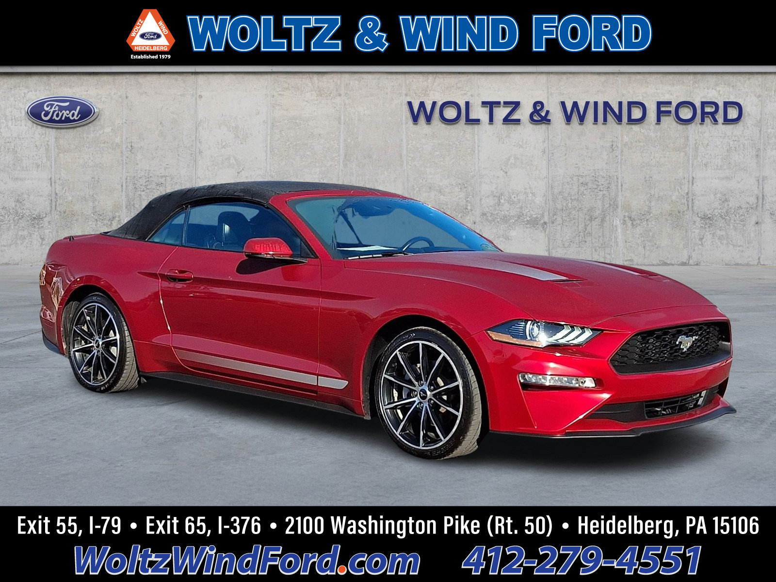 Used 2020 Ford Mustang Premium w/ Equipment Group 201A RWD image 1