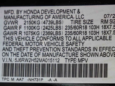 Used 2021 Honda CR-V EX image 27