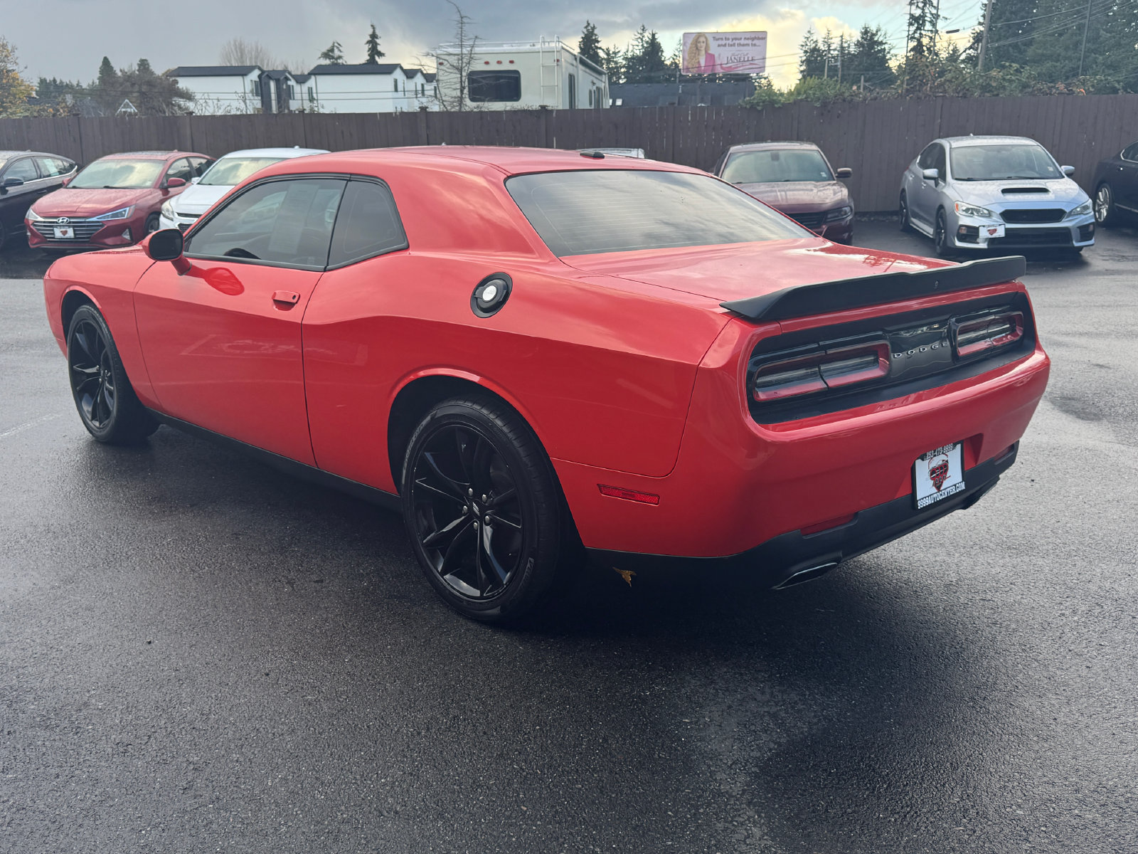 Used 2017 Dodge Challenger SXT w/ Blacktop Package RWD image 5