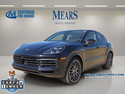 Used 2022 Porsche Cayenne E-Hybrid Coupe image 1