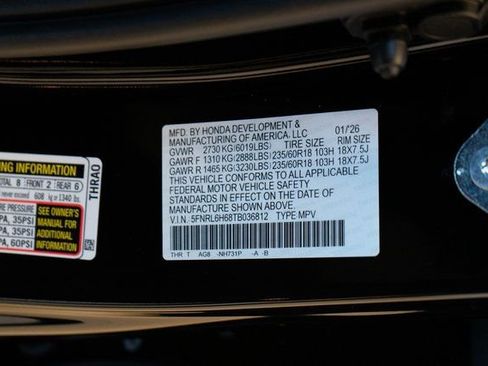 New 2026 Honda Odyssey EX-L image 34