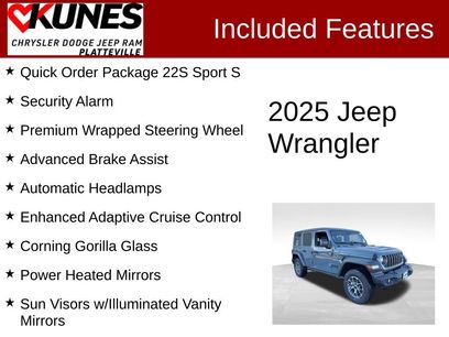 New 2025 Jeep Wrangler Unlimited Sport
