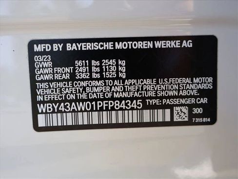 Used 2023 BMW i4 eDrive35 w/ Premium Package RWD image 30