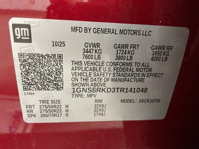 Used 2026 Chevrolet Tahoe RST w/ Comfort Package AWD/4WD image 27