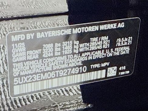 New 2026 BMW X7 xDrive40i w/ M Sport Package image 34