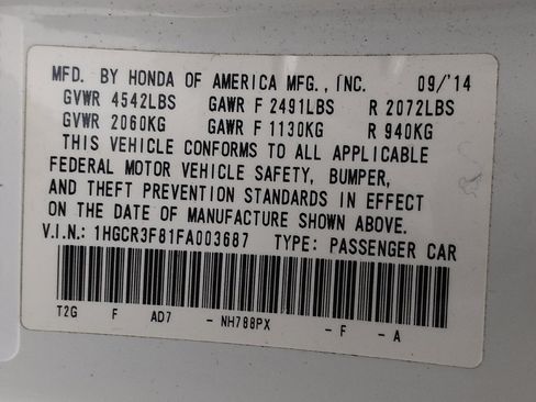 Used 2015 Honda Accord EX-L image 33