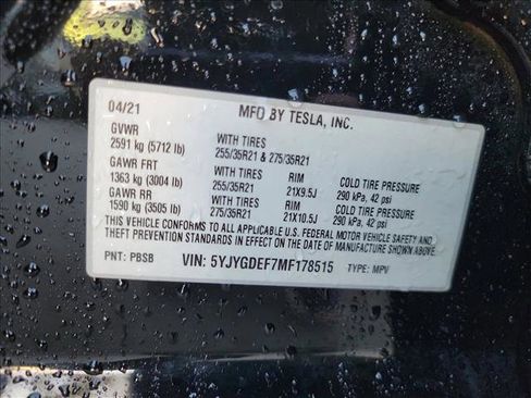 Used 2021 Tesla Model Y Performance image 21