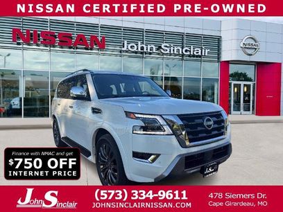 Certified 2024 Nissan Armada Platinum w/ Captain's Chairs Package
