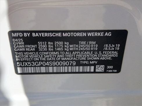 Used 2025 BMW X3 xDrive30i w/ Convenience Package AWD/4WD image 25