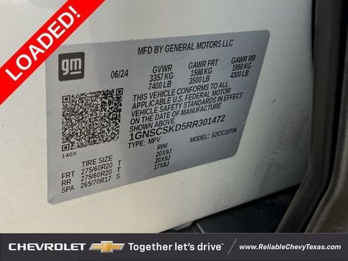Used 2024 Chevrolet Tahoe Premier w/ Premium Package RWD image 39